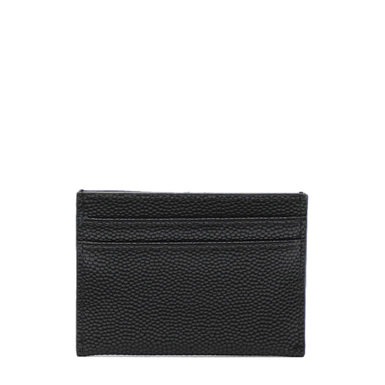 Valentino Black & Silver Card Holder
