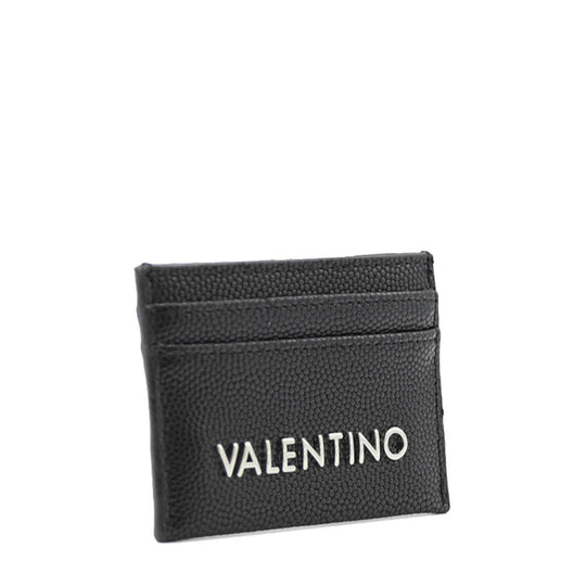 Valentino Black & Silver Card Holder