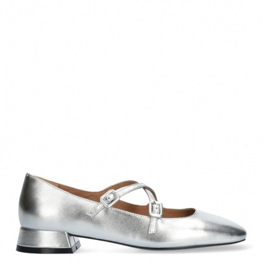 Bibi Lou CARDIFF Silver Mary-Jane