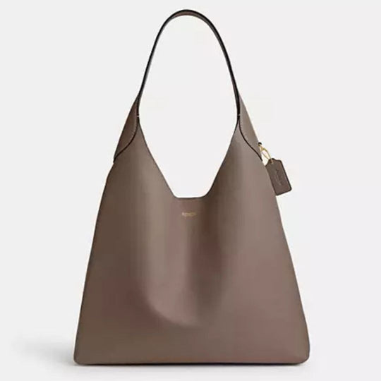 Coach BROOKLYN Brass/Dark Stone Shoulder Bag 39