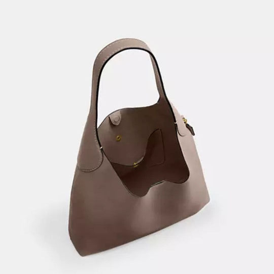 Coach BROOKLYN Brass/Dark Stone Shoulder Bag 39