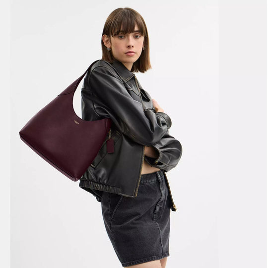 Coach BROOKLYN Merlot Shoulder Bag 28