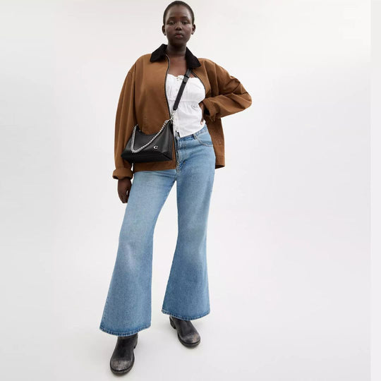 Coach JULIET Black Shoulder Bag 25