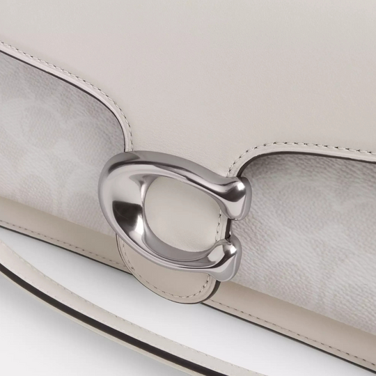 Coach TABBY Shoulder Bag 20 In Signature Canvas
