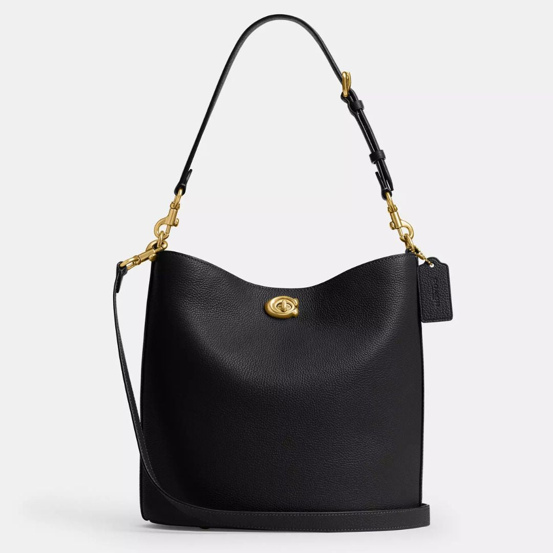 Coach WILLOW Black Soft Bucket Bag – Gerry McGuire's