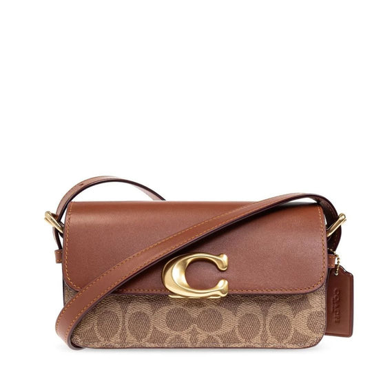 Coach ZOE Shoulder Bag in Signature Logo