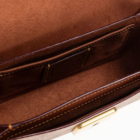 Coach ZOE Shoulder Bag in Signature Logo