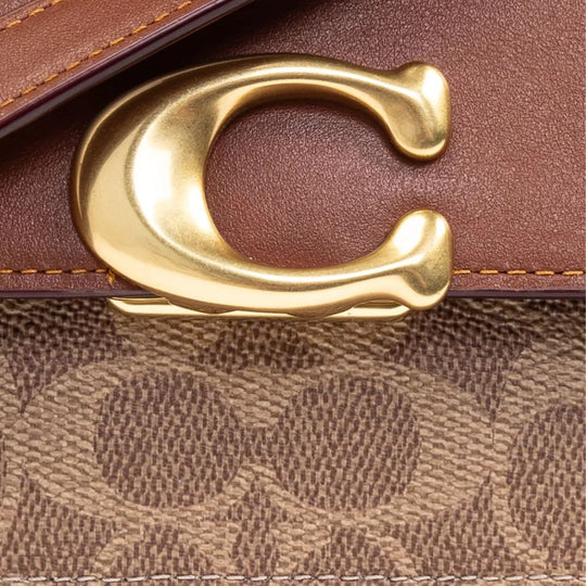 Coach ZOE Shoulder Bag in Signature Logo