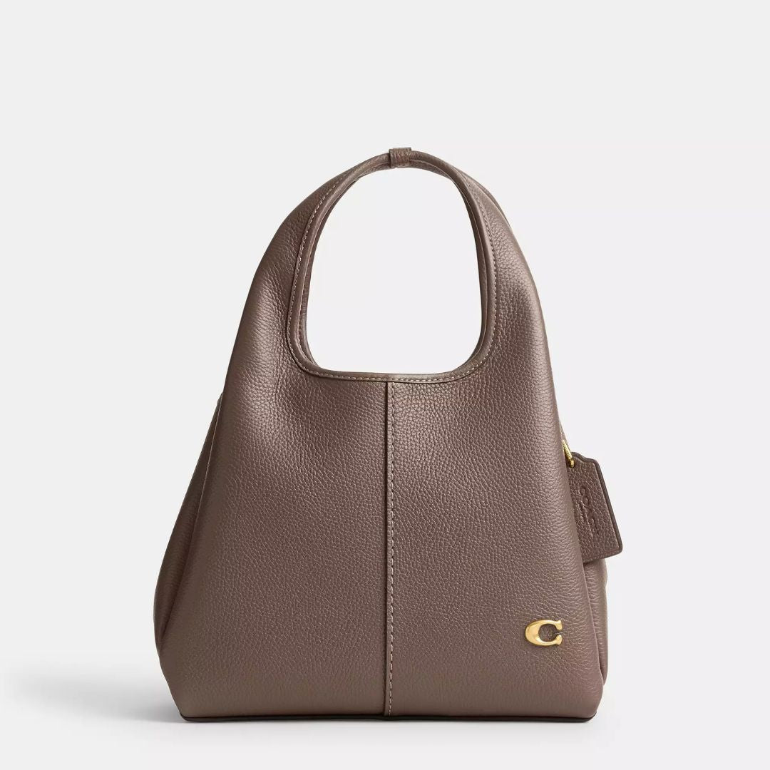 Coach Lana Brass/Dark Stone Shoulder Bag 23 – Gerry McGuire's