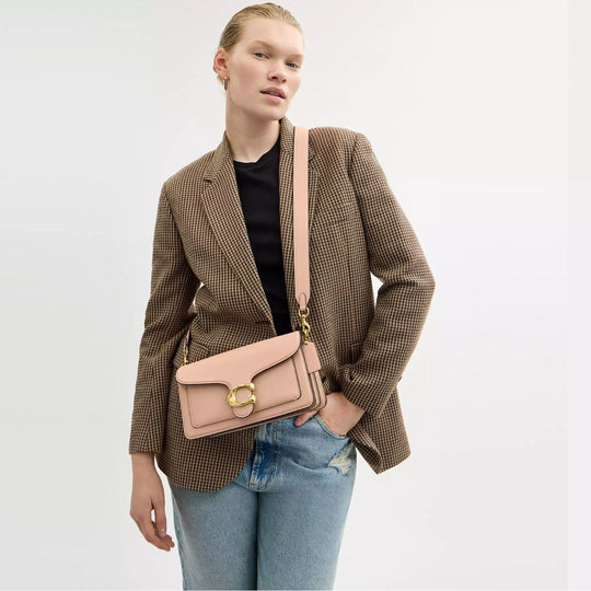 Coach TABBY Cream Shoulder Bag 26