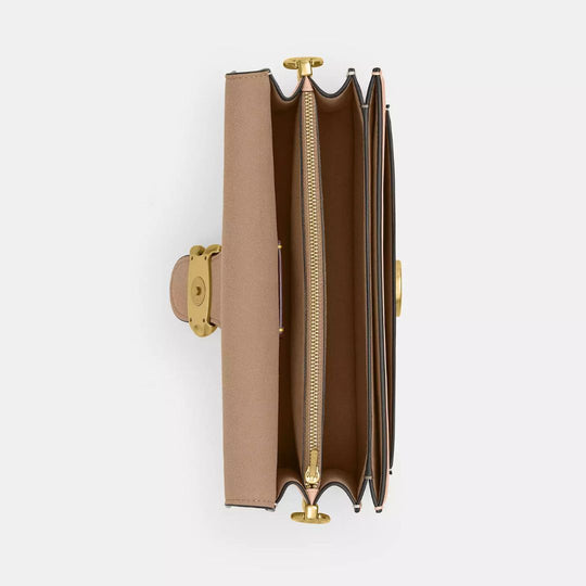 Coach TABBY Cream Shoulder Bag 26