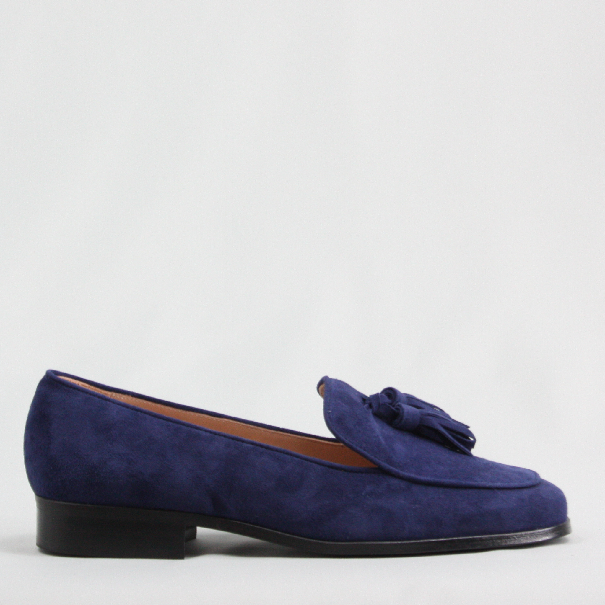 Navy suede sales loafers womens