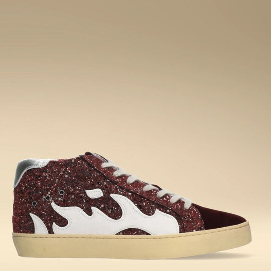 Gamin EUPHORIC Burgundy Trainers