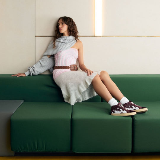 Gamin EUPHORIC Burgundy Trainers