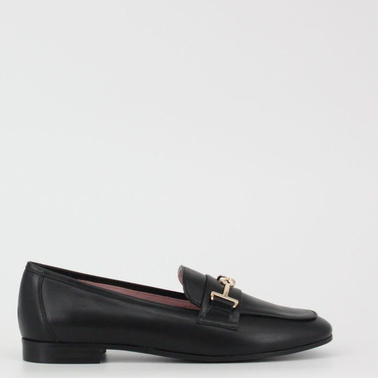 Gerry Mc Guire's PORTO Black Leather Loafers