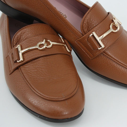 Gerry Mc Guire's PORTO Tan Leather Loafers