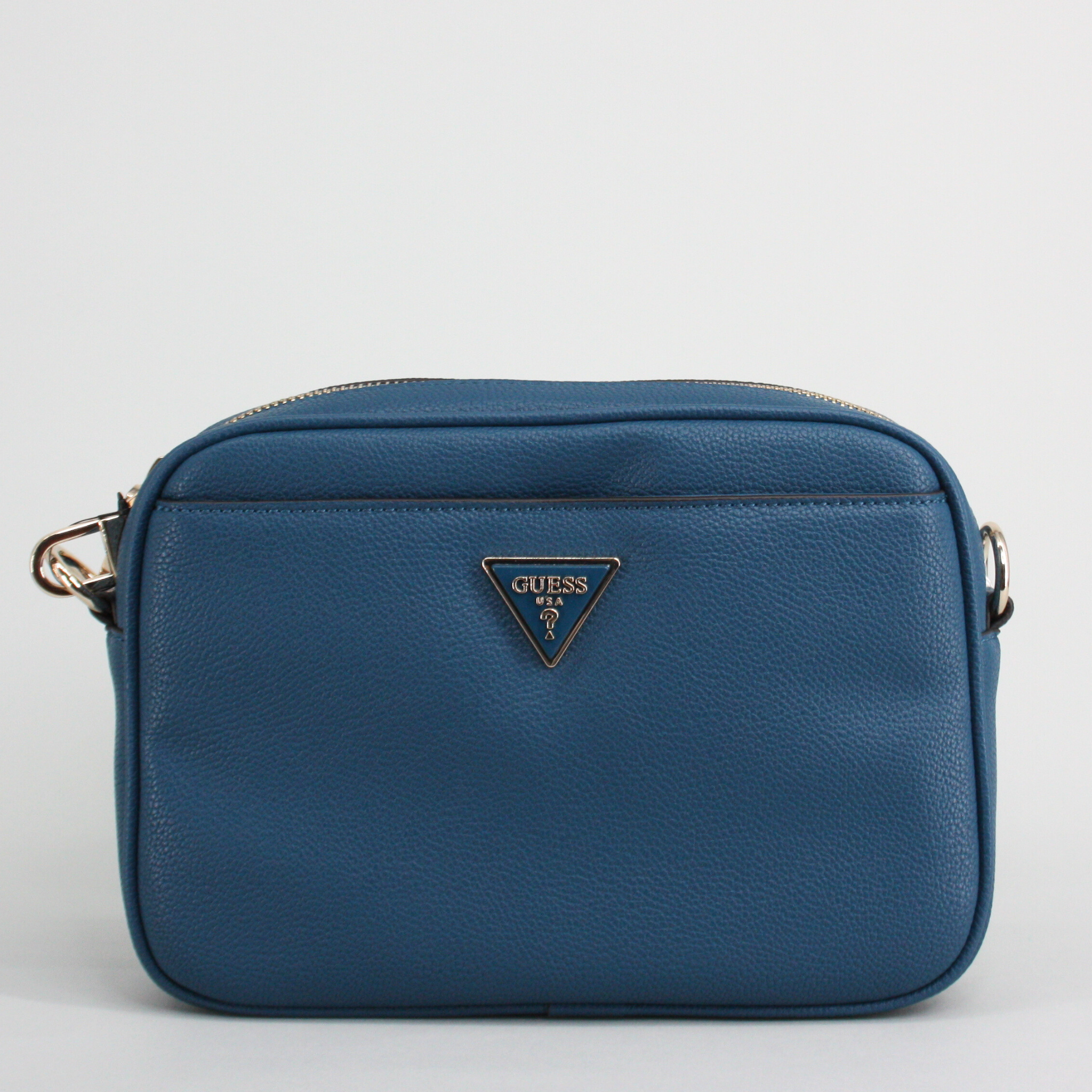 Navy blue top crossbody bag
