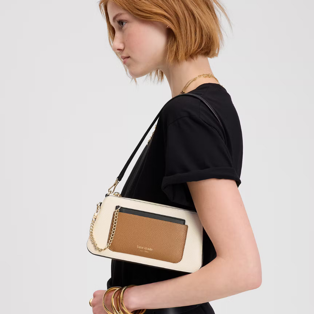 Kate Spade AVA Parchment Multi Pochette