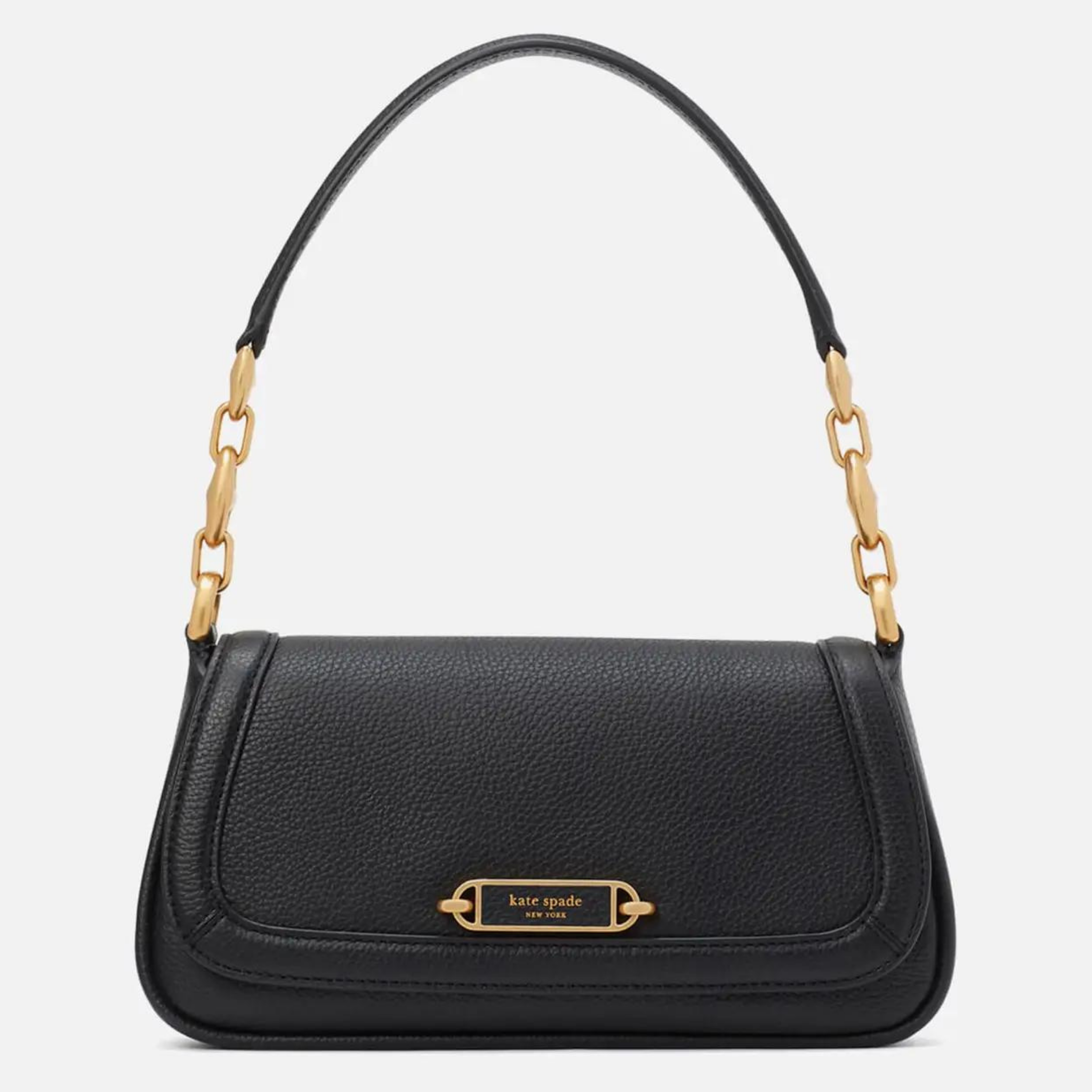 Kate spade black and white shoulder bag on sale