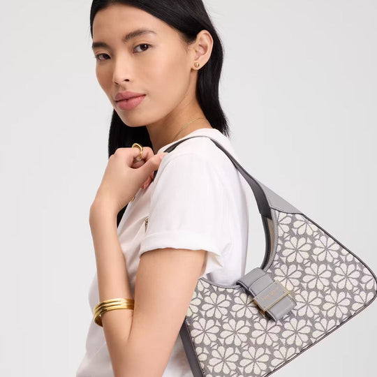 Kate Spade NOUVEAU Flower Jacquard Small Shoulder