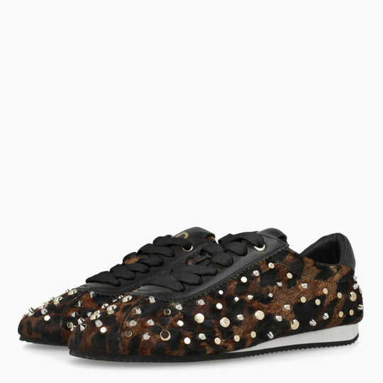 Lodi A-AZO5645P Animal Print Trainers