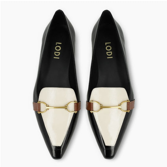 Lodi BED5530 Black Patent Leather Pumps
