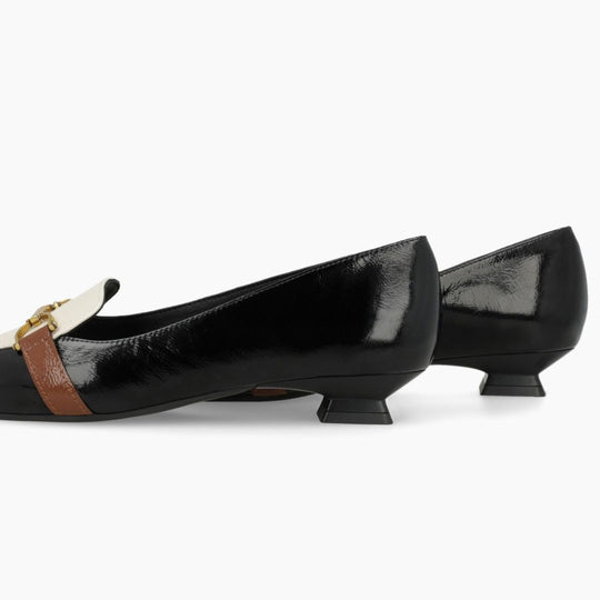 Lodi BED5530 Black Patent Leather Pumps