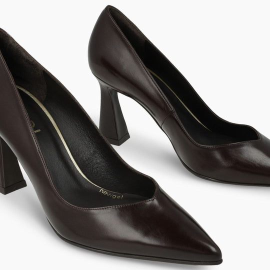 Lodi RALINA Brown Leather Pumps