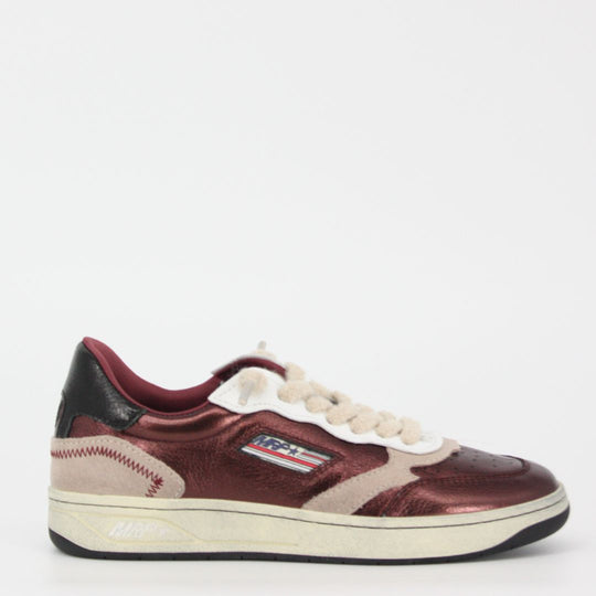 MRP.Star LA CLUB Burgundowe buty sportowe