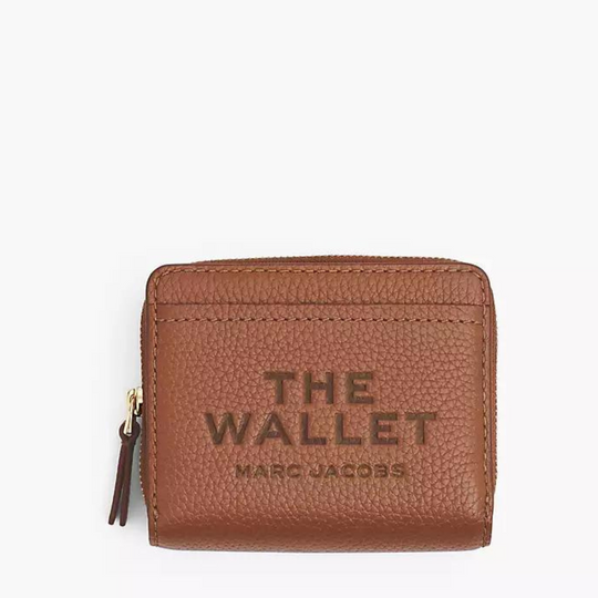 Marc Jacobs Leather Argan Oil Mini Compact Wallet