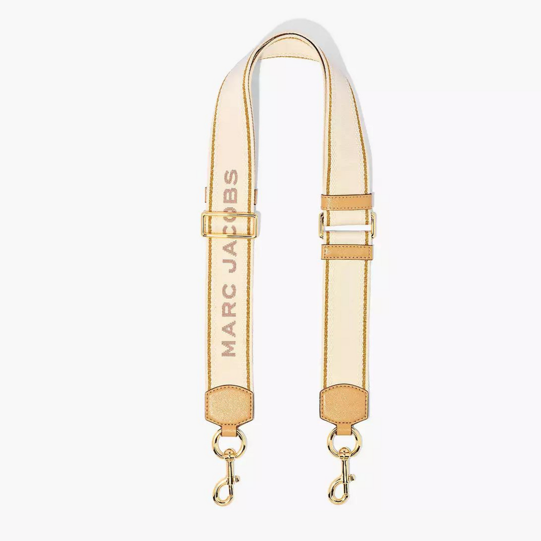 Marc Jacobs NEUTRAL MULTI LOGO Webbing Strap