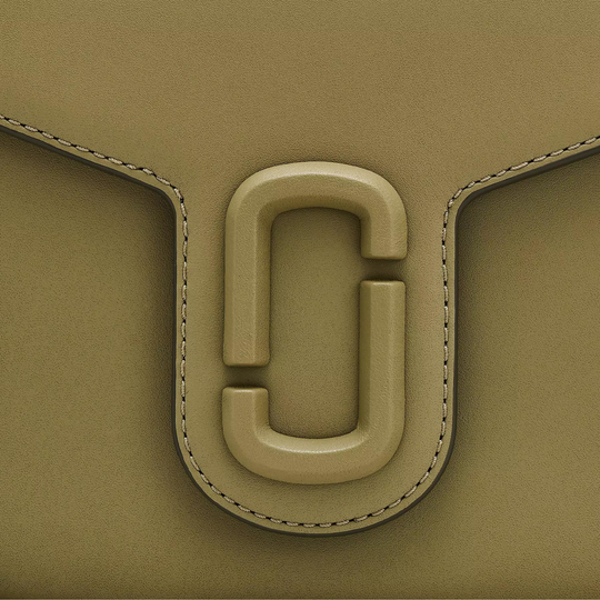 Marc Jacobs THE J MARC SADDLE BAG Large in Moss Green