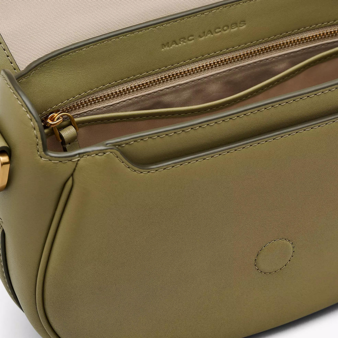 Marc Jacobs THE J MARC SADDLE BAG Large in Moss Green