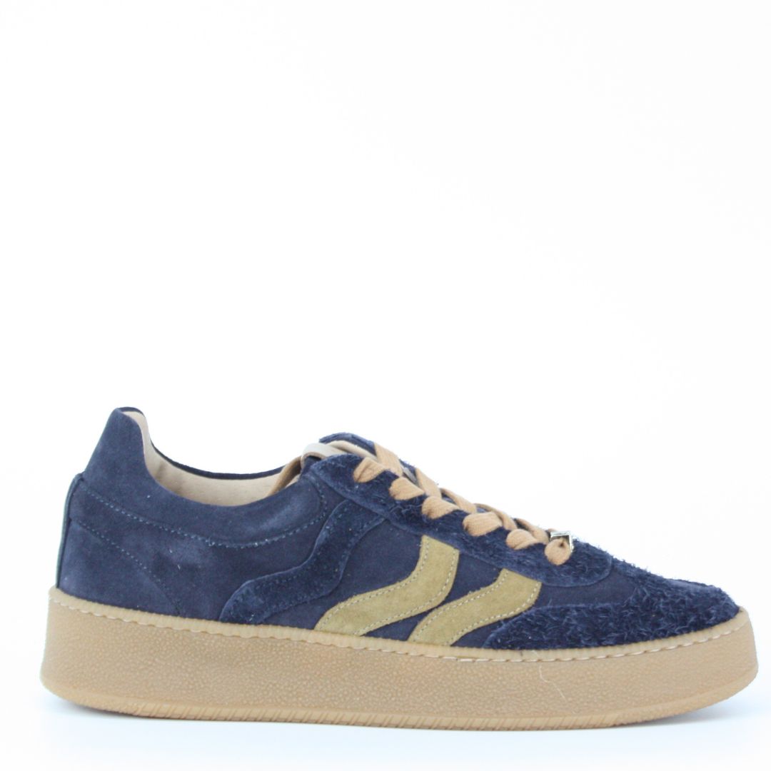 Méliné AMBRA Navy Suede Trainers