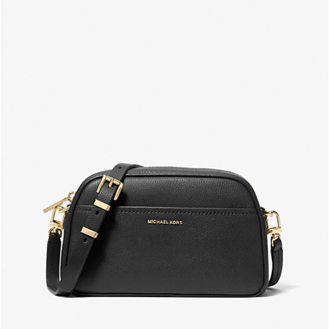 Michael Kors JET SET Czarna torebka typu crossbody z aparatem