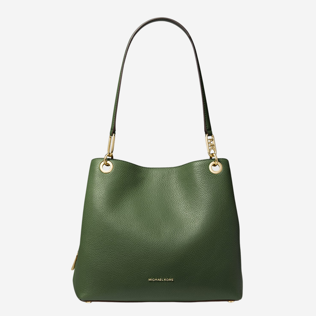 Michael Kors KENGSINGTON Amazon Green Shoulder Tote
