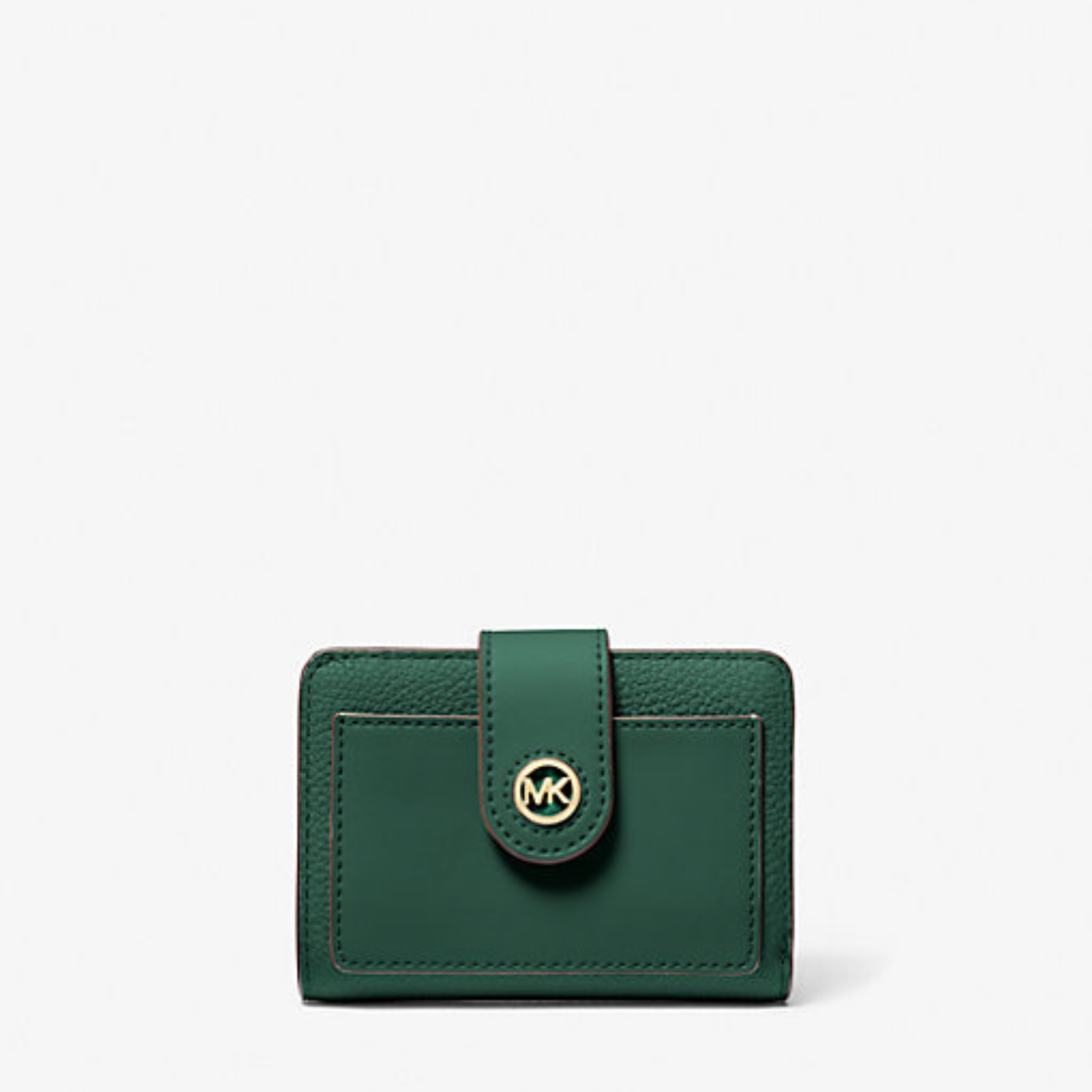 Michael Kors MERCER Small Green Leather Wallet Gerry McGuire s