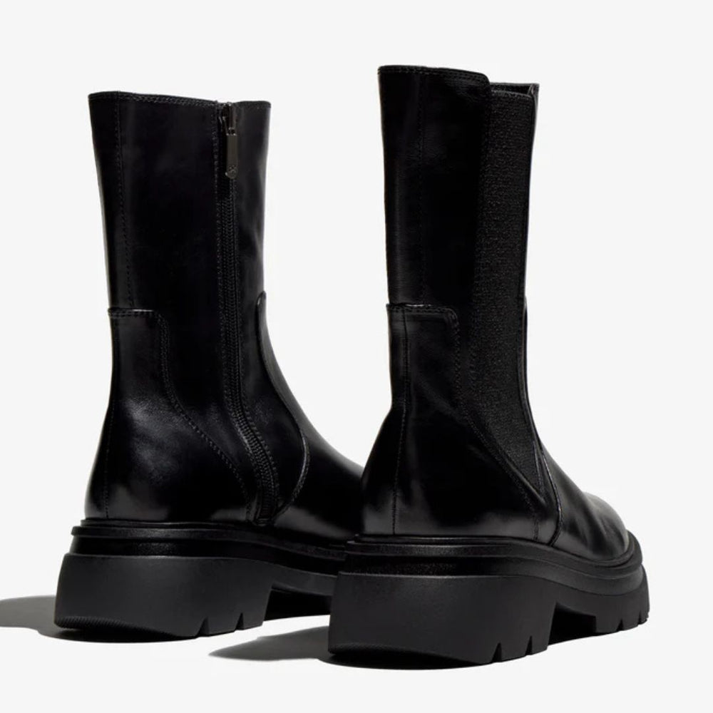 Regarde Le Ciel POLLY Black Leather Boots