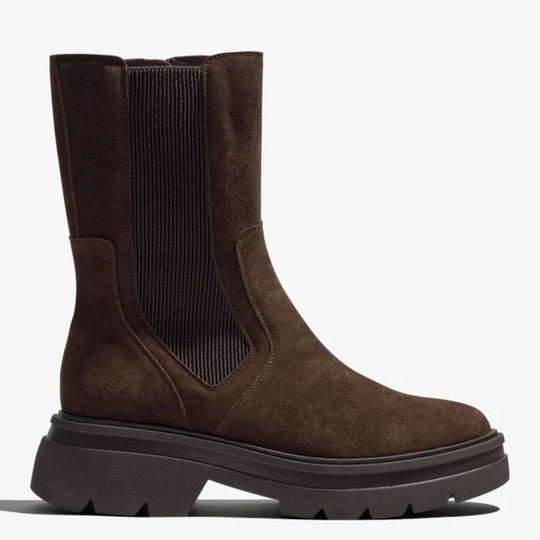 Regarde Le Ciel POLLY Brown Suede Boots