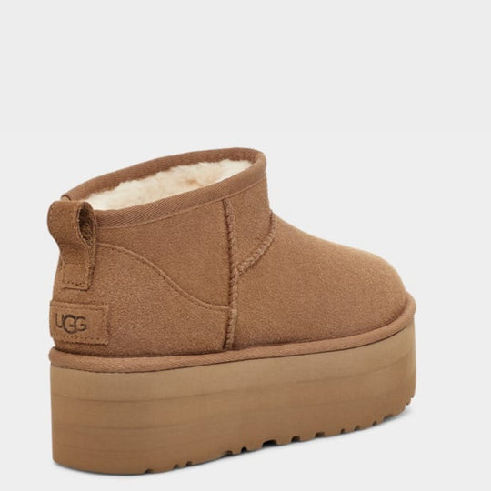 UGG Classic Ultra Mini Platform in Chestnut