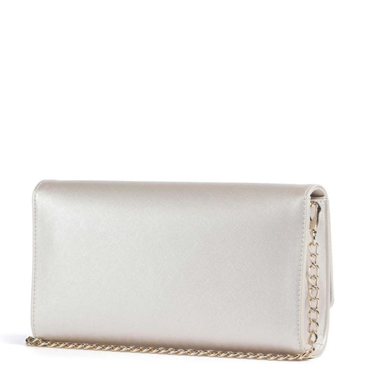 Valentino DIVINA SA Ivory Chain Crossbody Bag