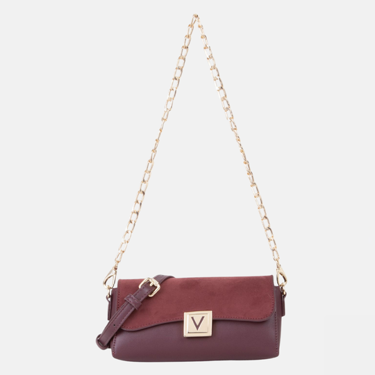 Valentino EVISSA Burgundy Clutch