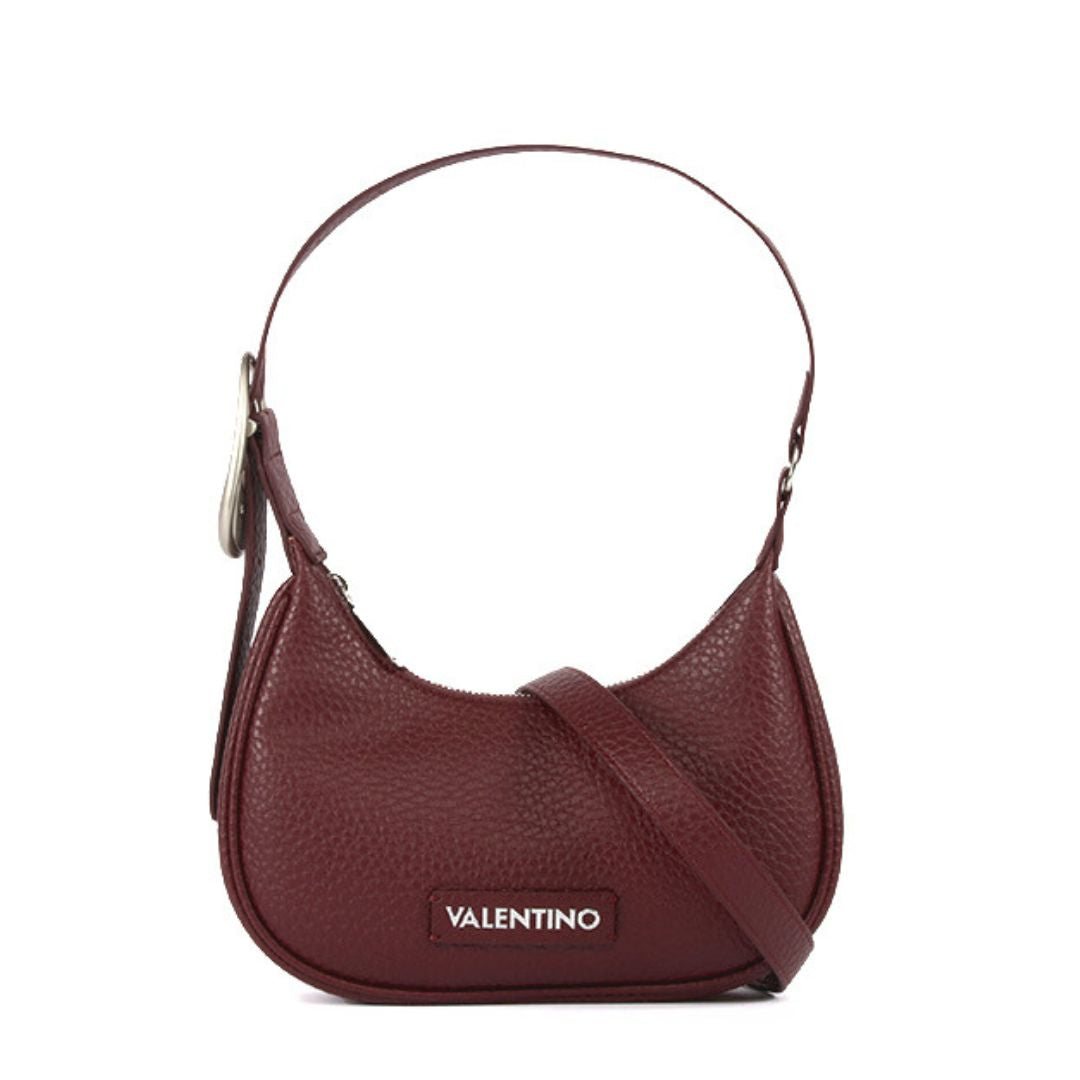 Valentino WILLOWY RE Burgundy Small Hobo Bag