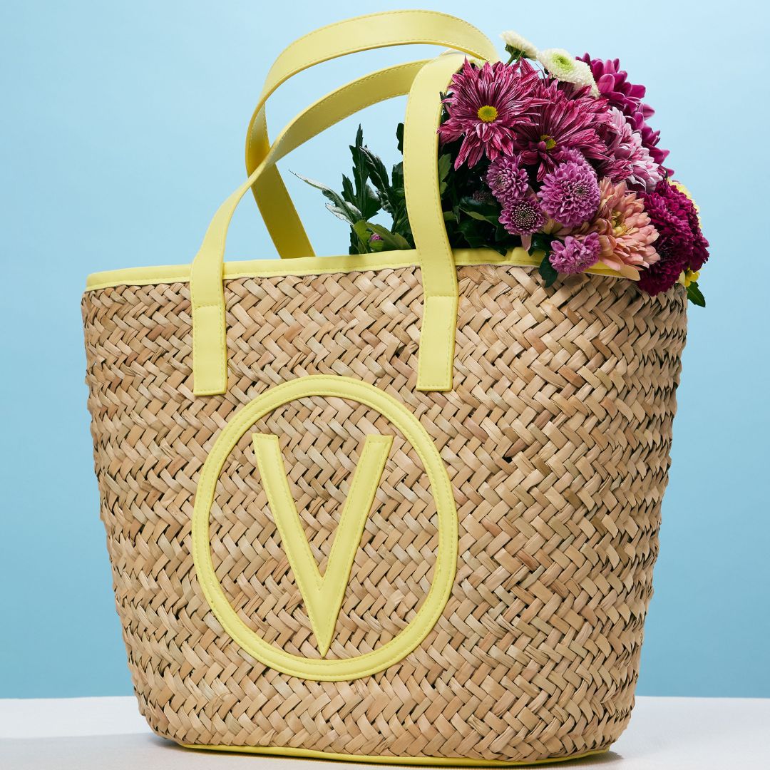 Valentino SAMUELA Yellow Tote Bag