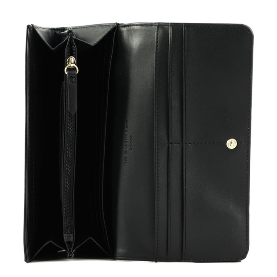 Valentino WEST RE Large Black Wallet