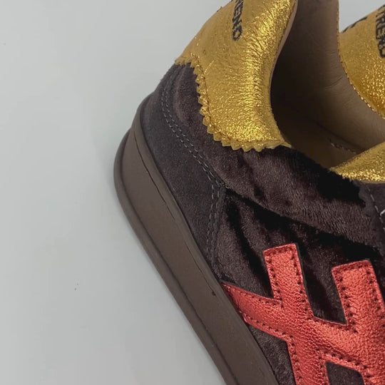 Another Trend KOPA Brown Trainers