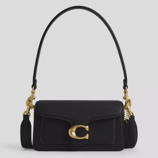 Coach TABBY 20 Black Shoulder Bag