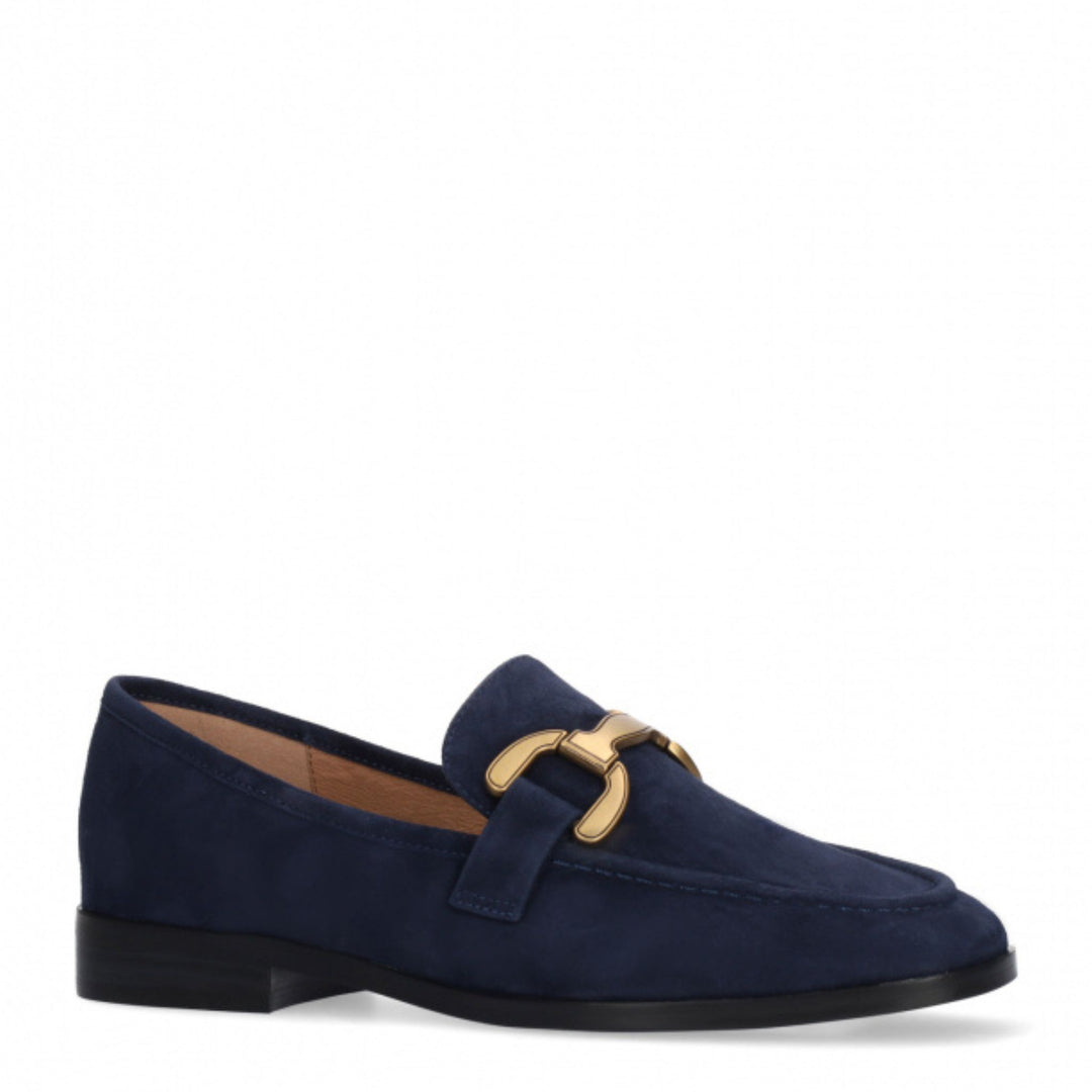 Bibi Lou VELA Navy Suede Loafer