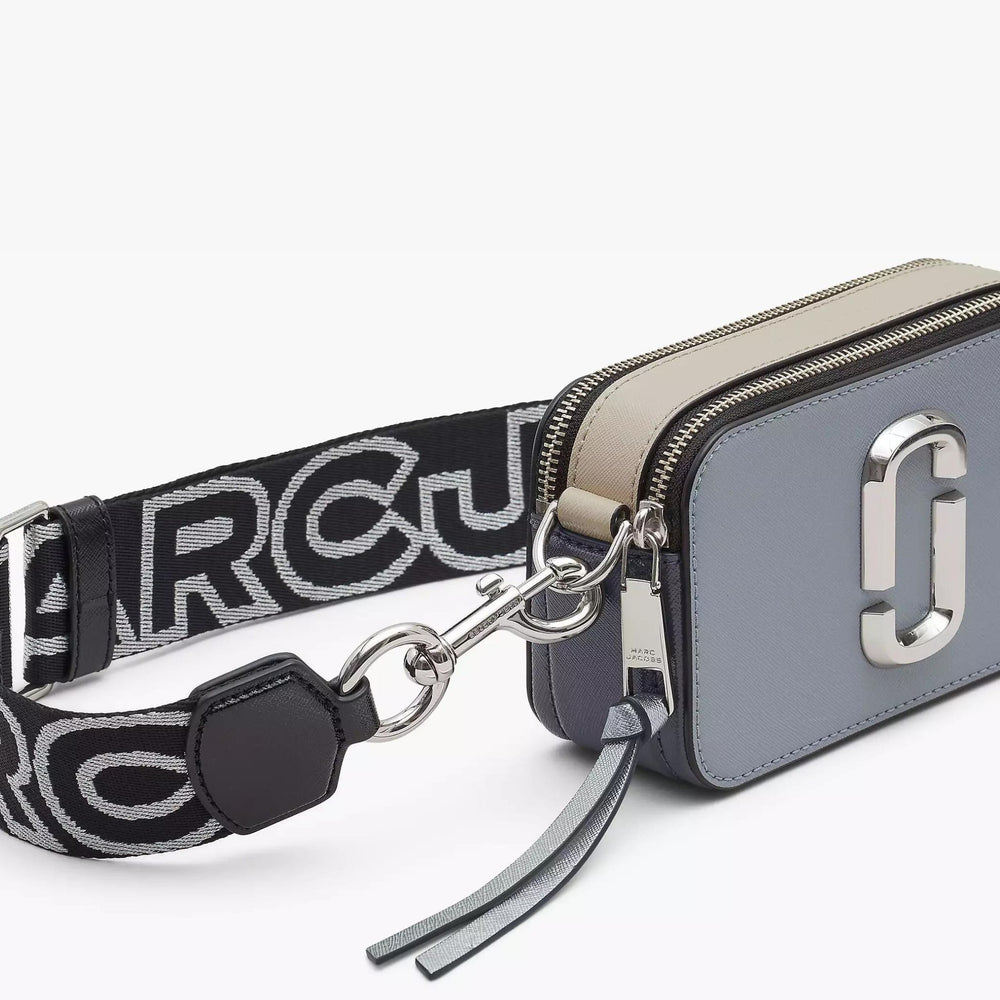 Marc Jacobs Wolf Grey snapshot crossbody bag