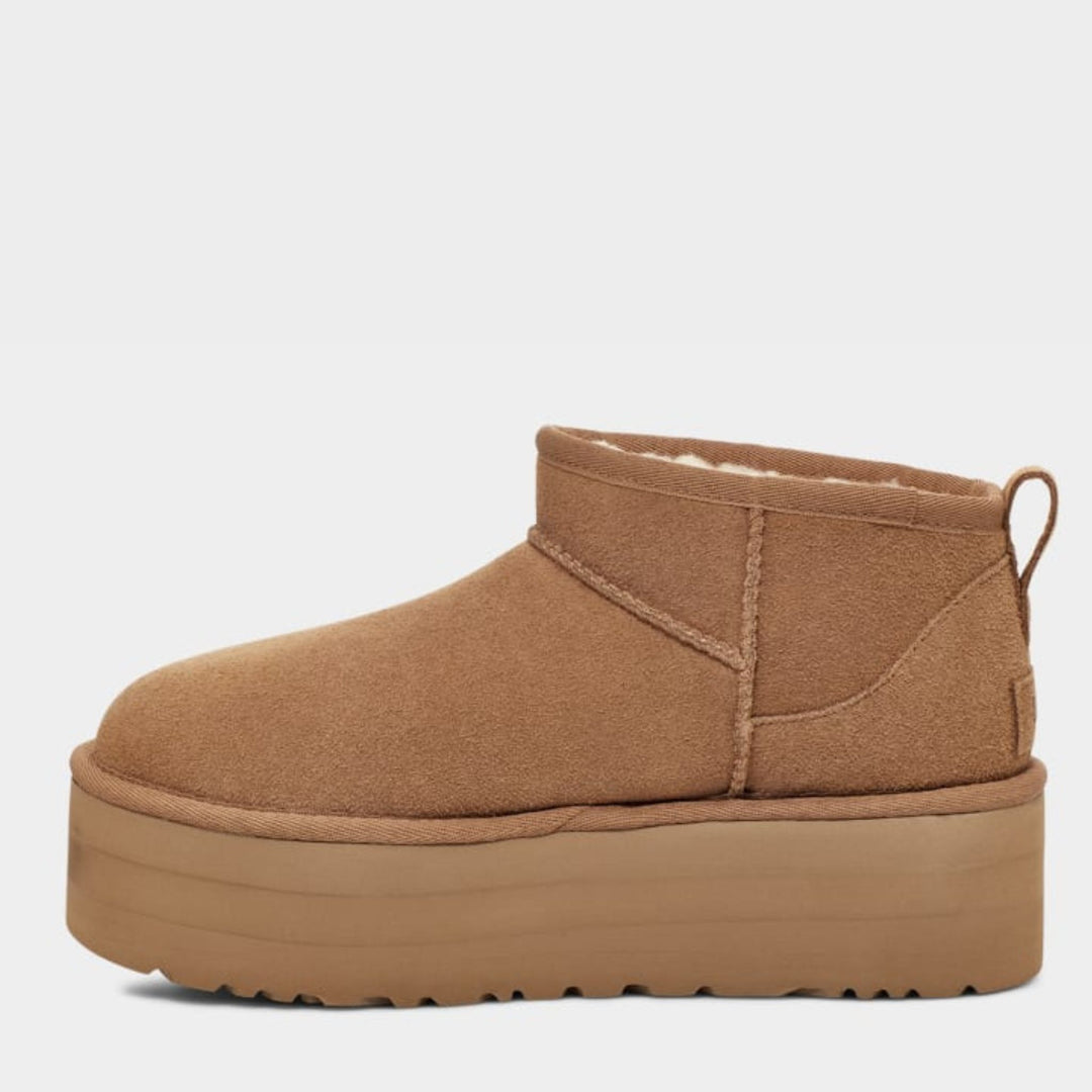 UGG Classic Ultra Mini Platform in Chestnut